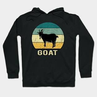 Goat At Sunset A Gift For Goats Lovers Hoodie